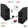 Sistem Solar Fotovoltaic 5kW, Monofazat, Panouri Longi Solar, Inverter Huawei