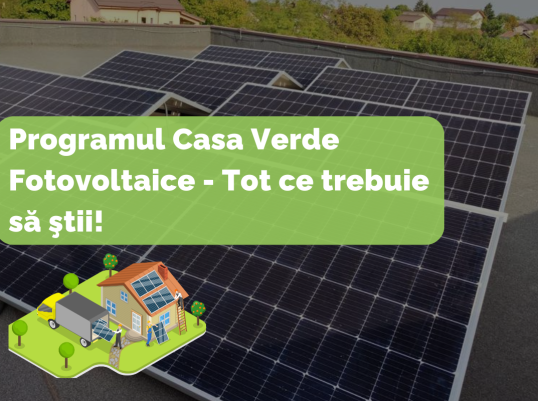 Programul Casa Verde Fotovoltaice – Tot ce trebuie să ştii!